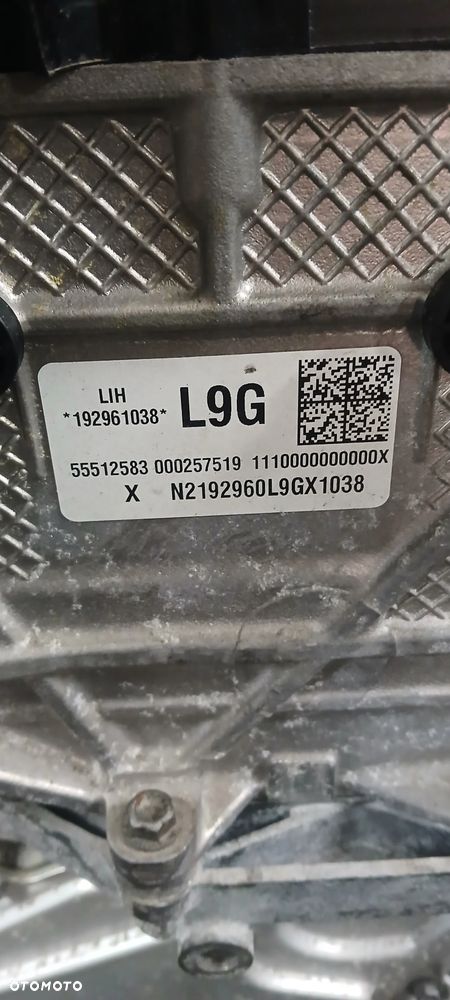 OPEL ASTRA K  SILNIK 1.2 TURBO BENZYNA kod. LIH - 6