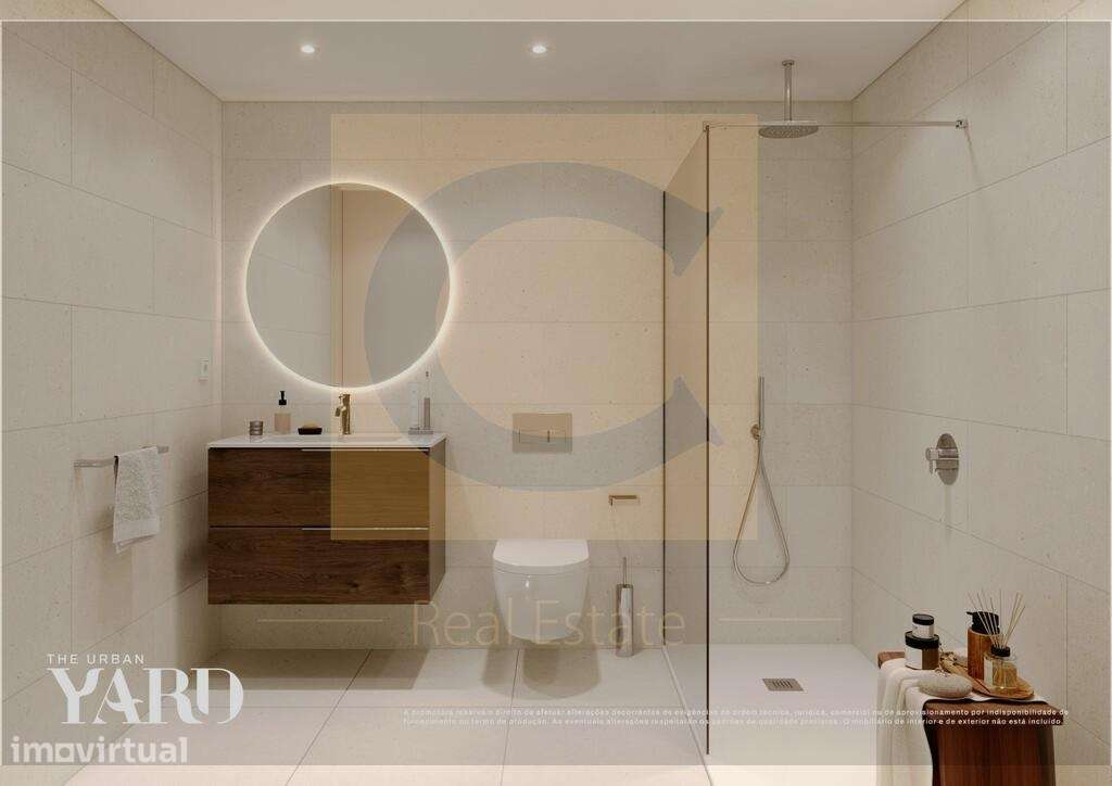 THE YARD – Apartamento T2 Novo com Varanda e Garagem nos Jardins d’Arr - Grande imagem: 5/10
