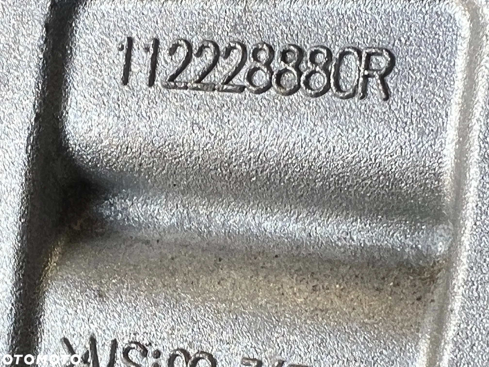 ŁAPA PODUSZKA SKRZYNI BIEGÓW LEWA DACIA DUSTER II 1.5 DCI 4X4 112228880R - 3