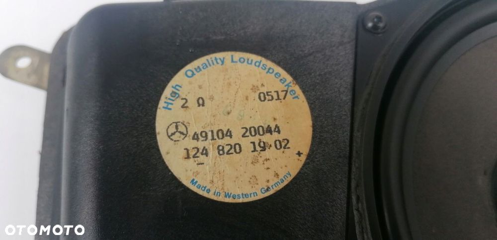GŁOSNIK ACTIVE BASS W BOCZEK DRZWI MERCEDES W124 1248201902 - 4