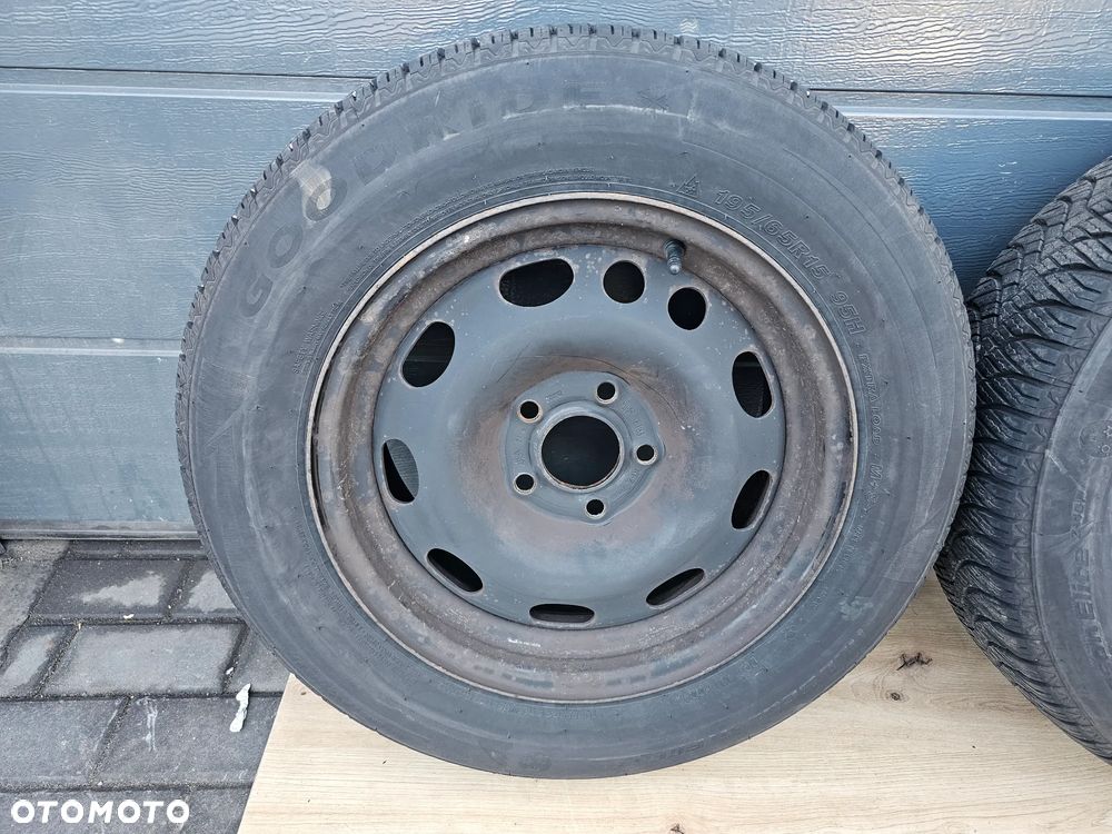 KOŁA FELGI STALOWE 15 OPONY WIELOSEZONOWE OPEL VECTRA C SIGNUM ASTRA H MERIVA B ZAFIRA A B 5x110 ET33 195/65/15 - 16