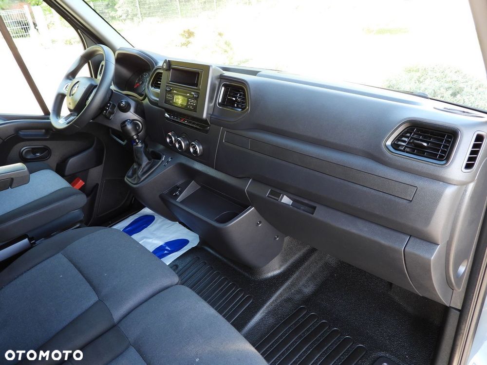 Renault MASTER PLANDEKA 10 PALET WEBASTO TEMPOMAT LEDY PNEUMATYKA KLIMATYZACJA  165KM - 37