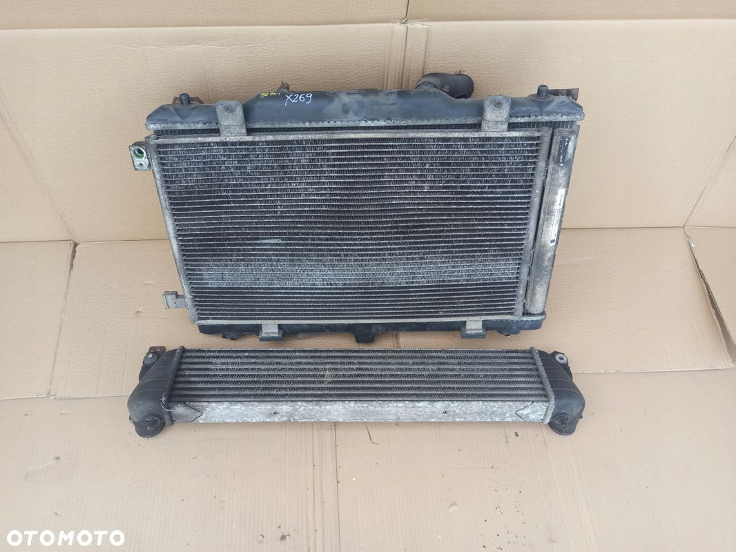 Komplet chłodnic wentylator FIAT SEDICI SUZUKI SX4 1.9DDIS - 1