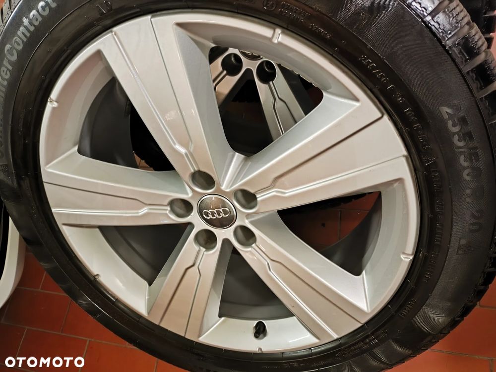Koła Audi 20' z oponami Continental Premium Contact 255/50/20 opony ponad 7mm - 6