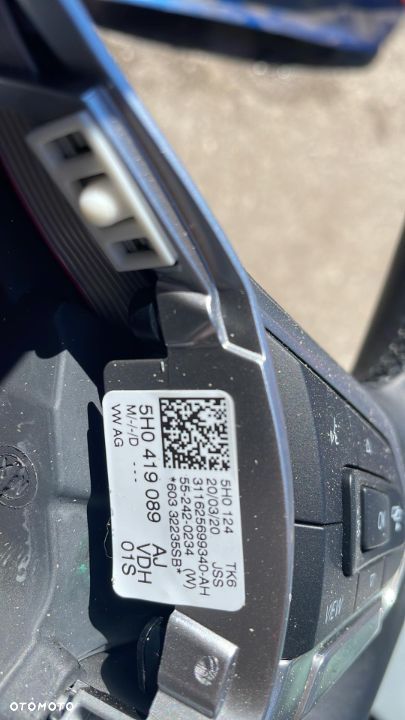 Kierownica Volkswagen Golf 8 VIII Tiguan DSG 5H0 - 2