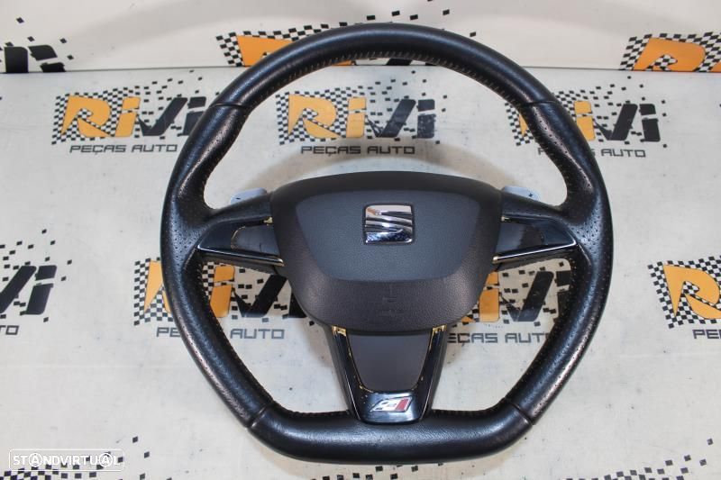 Volante Seat Ibiza Iv (6J5, 6P1)  Volante Seat Ibiza 6J Cupra Dsg Flat - 2