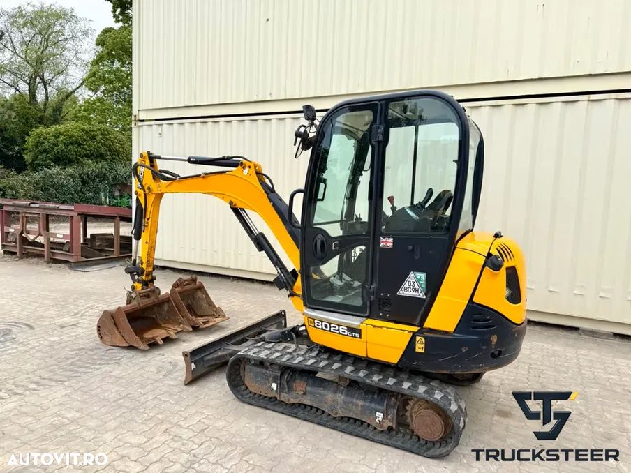 JCB 8026 CTS | JoyStick | Lama Nivelatoare - 2