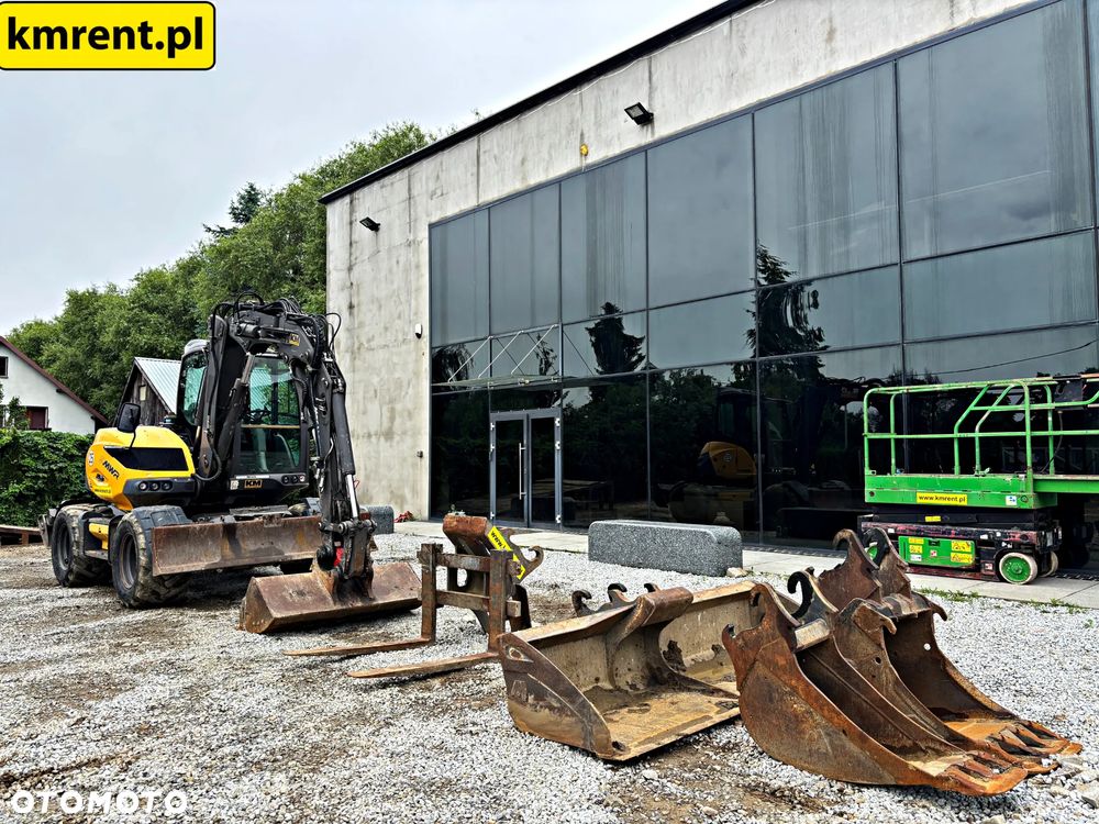 Mecalac 9 MWR KOPARKA KOŁOWA 2021R | 11 MWR, 15 MWR, KOMATSU PW 98, TEREX TW 95 110, WACKER NEUSON 100, YANMAR - 12