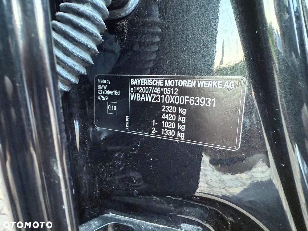 BMW X3 sDrive18d M Sport - 18