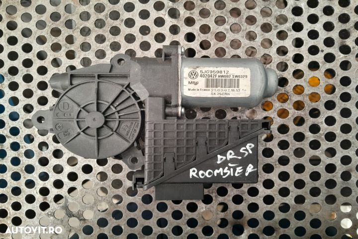 Motoras macara geam spate dreapta 5J0959812 Skoda Roomster 1 5J [2006 - 2