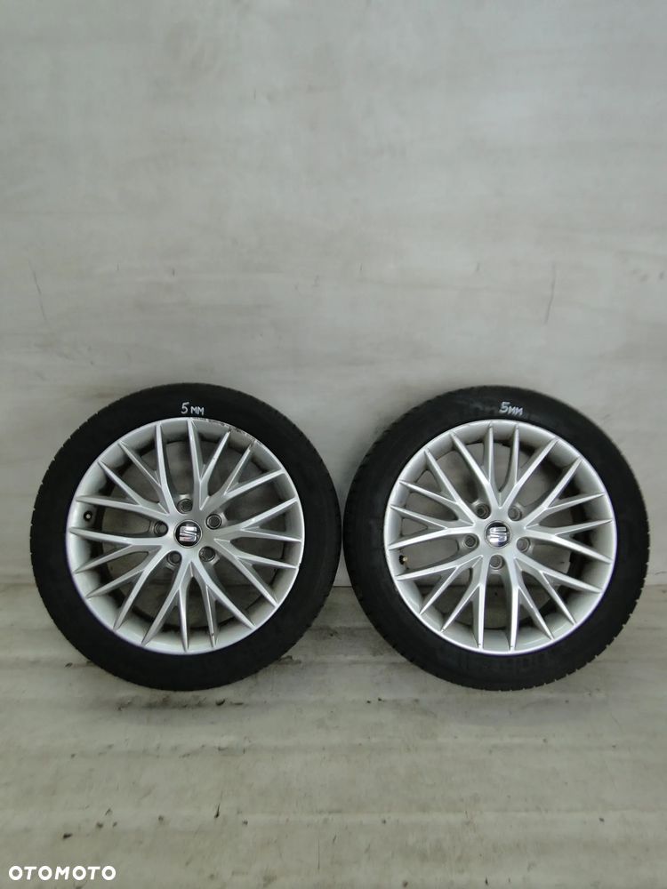 SEAT LEON III 3 FELGA FELGI ALUMINIOWE OPONY 7x17 5x112 ET-49 225/45R17 - 1