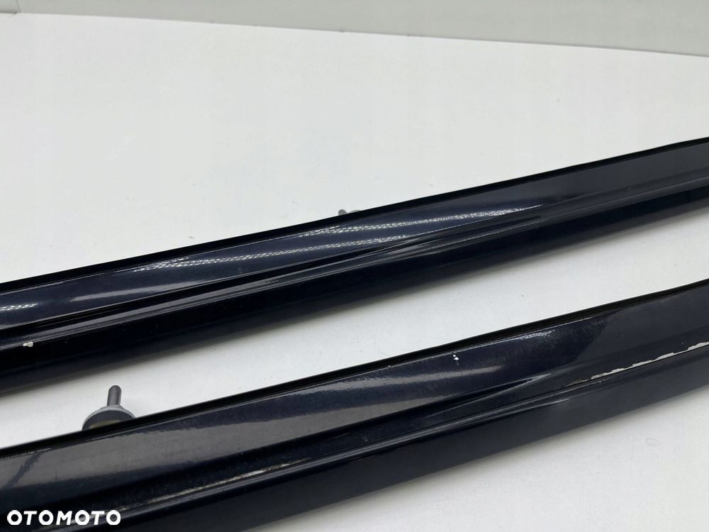 BMW X3 F25 RELINGI DACHOWE CZARNY POŁYSK KOMPLET 8047359 8047360 - 4