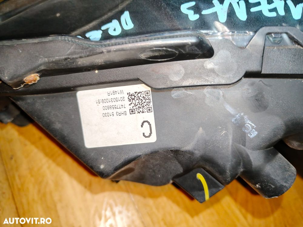 Far dreapta cu Xenon Cod: 7477558600Mazda 3 BM [2013 - 2016] - 8