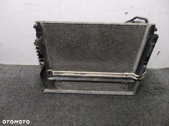 BMW E60 E61 2.0D 2.5D 3.0D KOMPLET CHŁODNIC WODY KLIMY KLIMATYZACJI 7787440 7795823 RAF-AUTO CZĘŚCI - 2