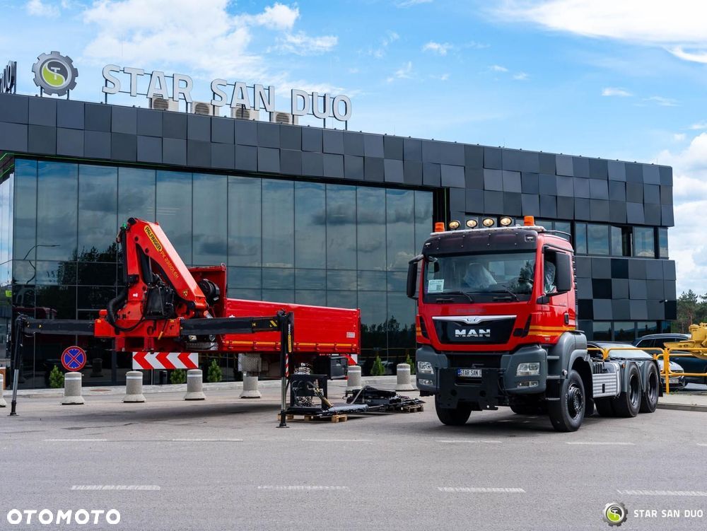 MAN TGS 33.480 6x4 PALFINGER PK 23001 EH HDS Żuraw Siodło Wciągarka - 2