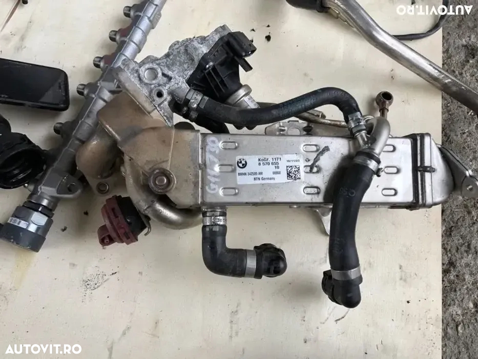 Anexe motor b57. Euro 6 bmw seria 730xd g11 g12 egr racitor  Turbina turbo turbosuflantă tubulatură injector injectoare - 5