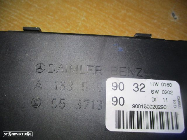 Modulo A1635459032 MERCEDES W163 ML 2002 400 Cdi Controlador - 2