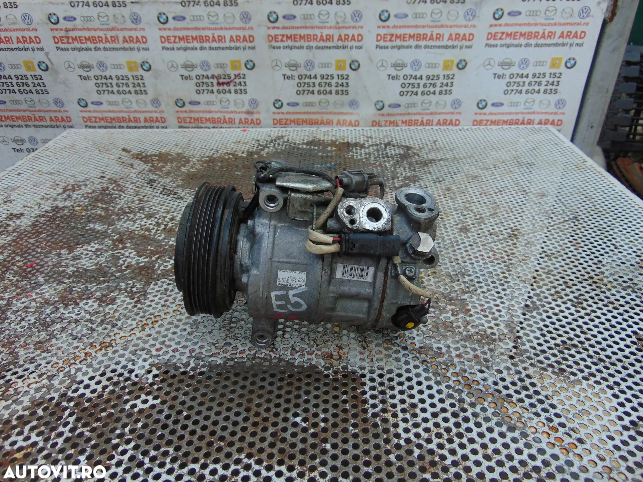 Compresor clima Mercedes w246 w242 cla b class a class cod 4472807421 w117 1.8 2.0 - 1