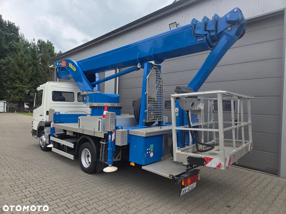 Mercedes-Benz Atego 816 - 30 m PALFINGER P 300 KS Podnośnik koszowy ZWYŻKA WUMAG WT 300 Ruthmann - 3