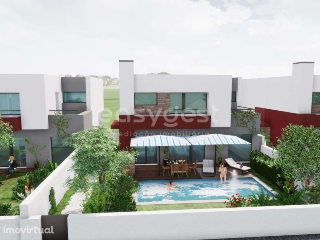 Moradia T4 em construção, Condomínio Fechado com Piscina Privativa ... - Grande imagem: 2/54