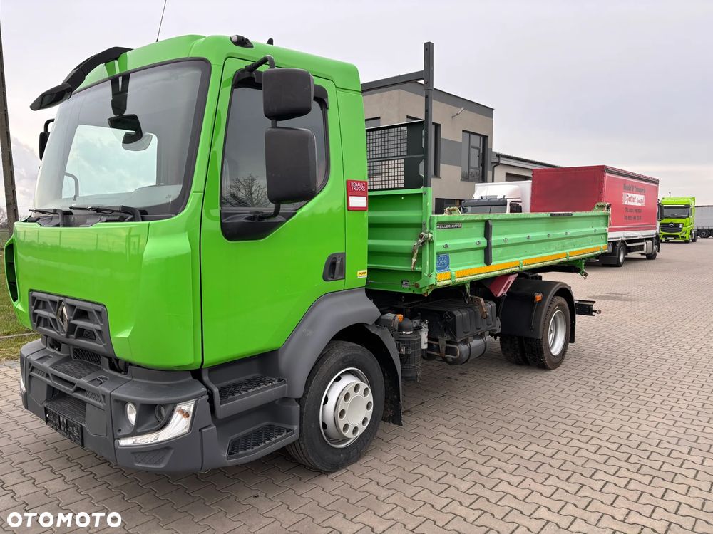 Renault D12 wywrotka, 12 ton DMC , zaczep do przyczepy , oryginalny kiper Meiller, mały przebieg od 1 właściciela z Niemiec, 6100 kg ładowność. manualna skrzynia , na resorze, idealna pod minikoparkę , przyczepę ( Mercedes ATEGO, AXOR, MAN TGM ) - 2