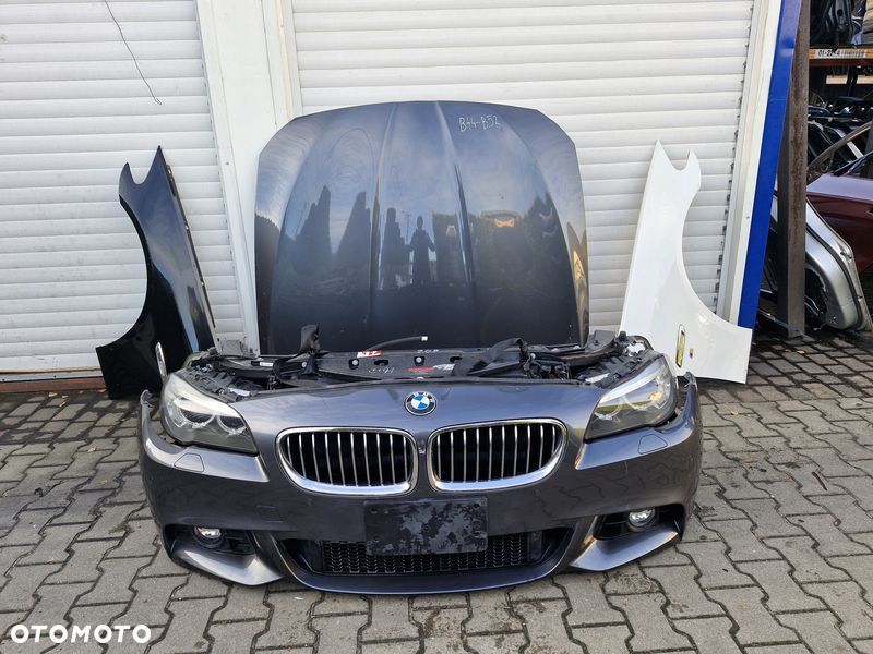 BMW F10 F11 LIFT M PAKIET 2.0I PRZÓD KOMPLETNY MASKA ZDERZAK LAMPA PAS BŁOTNIKi - 1