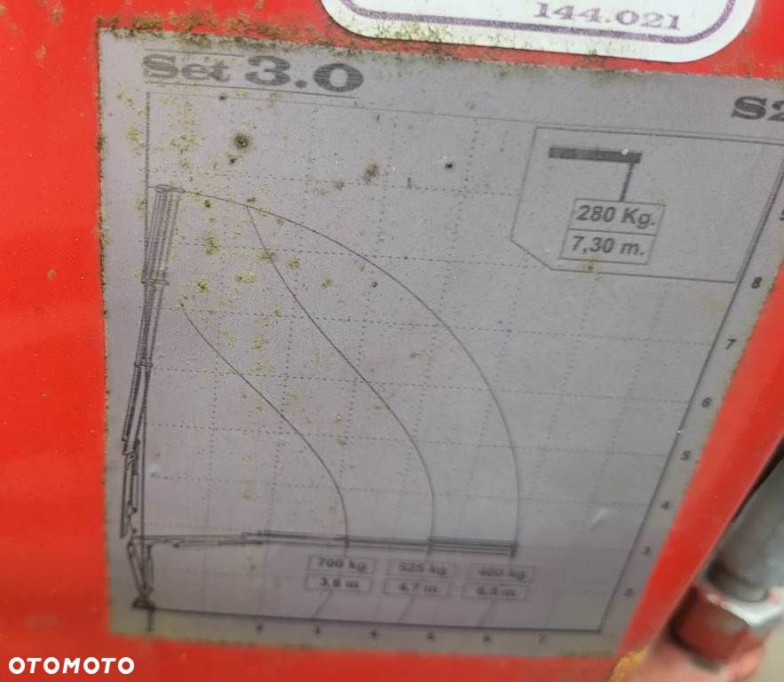 HDS KLM 3.0  Fassi PM Palfinger używany Iveco Daily Nissan Mercedes Nissan Cabstar Ford. - 5