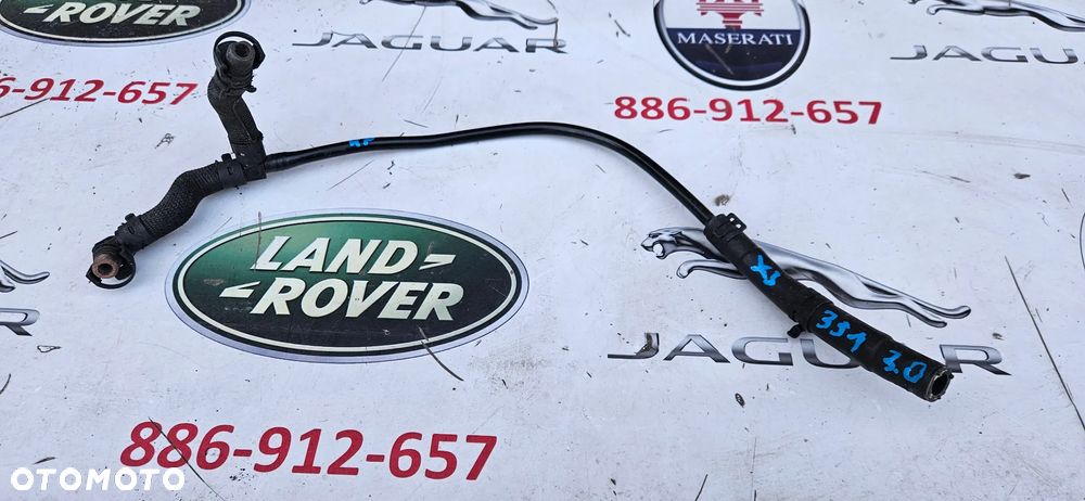 Jaguar XJ 351 3.0 SC 306PS 340 KM  5.0 SC 510KM 508PS Przewód zbiornika wyrównawczego Rura Wąż AW93-8C362-BC - 3