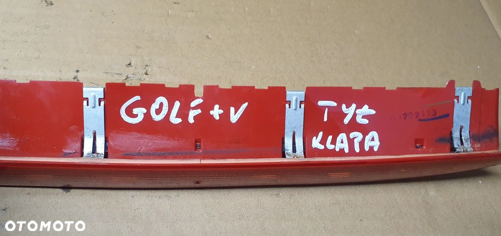Trzecie światło stop VW Golf V Plus - 7