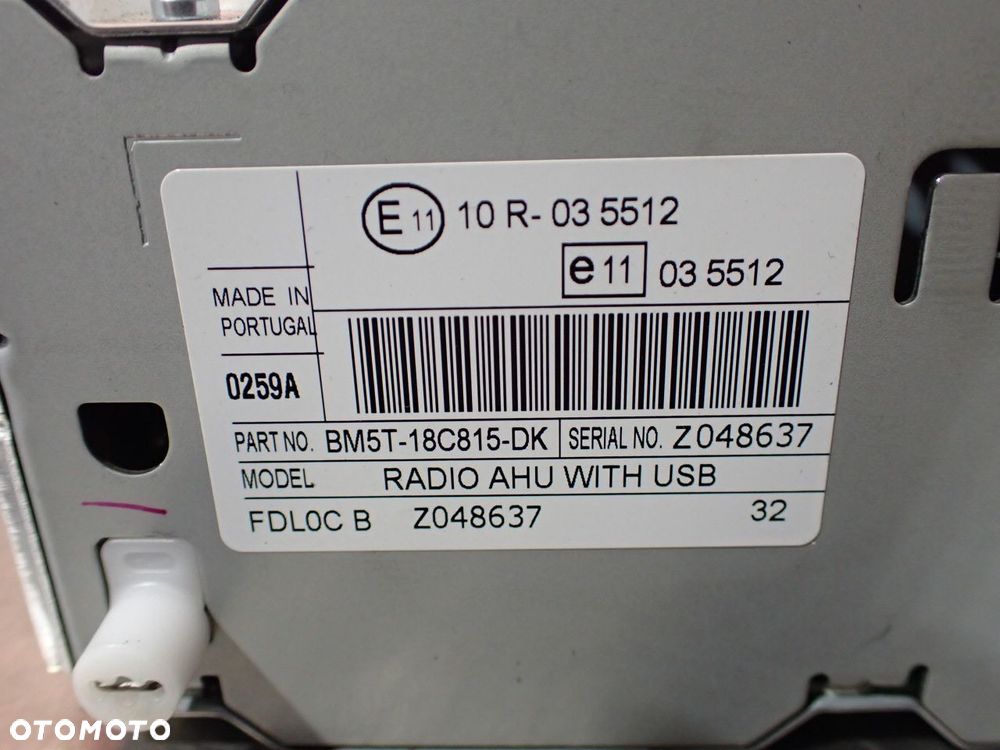 RADIO FORD FOCUS MK3 BM5T-18C815-DK - 4