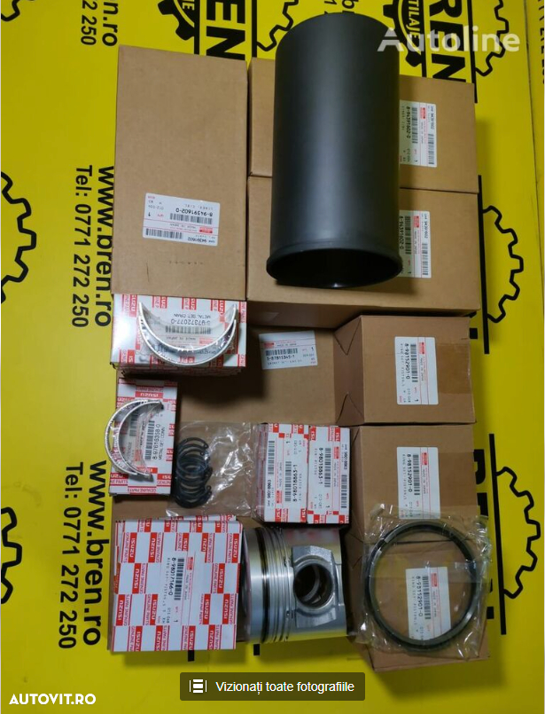 Piston ISUZU (6HK1) pentru excavator ISUZU 6HK1 nou - 3