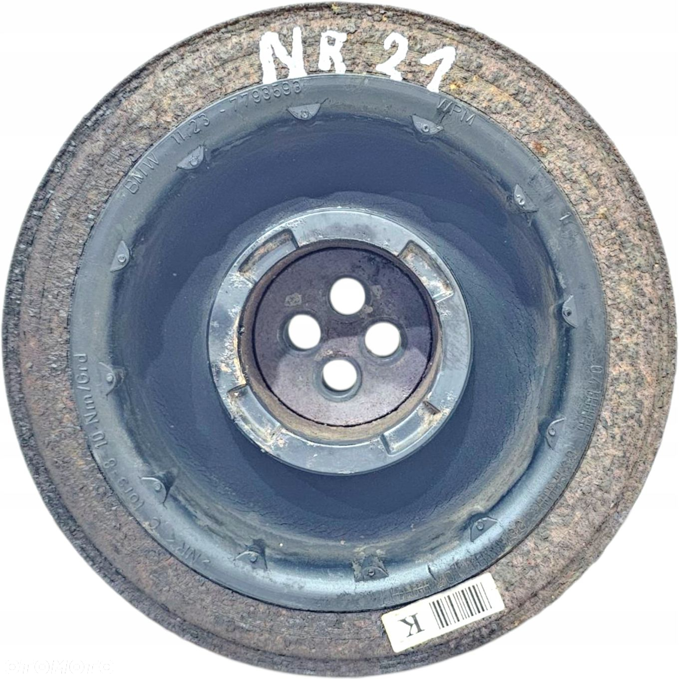 Bmw E46 E60 E90 E83 E70 Koło Pasowe Wału Tłumik Drgań Oryginał M57N 7793593 - 6