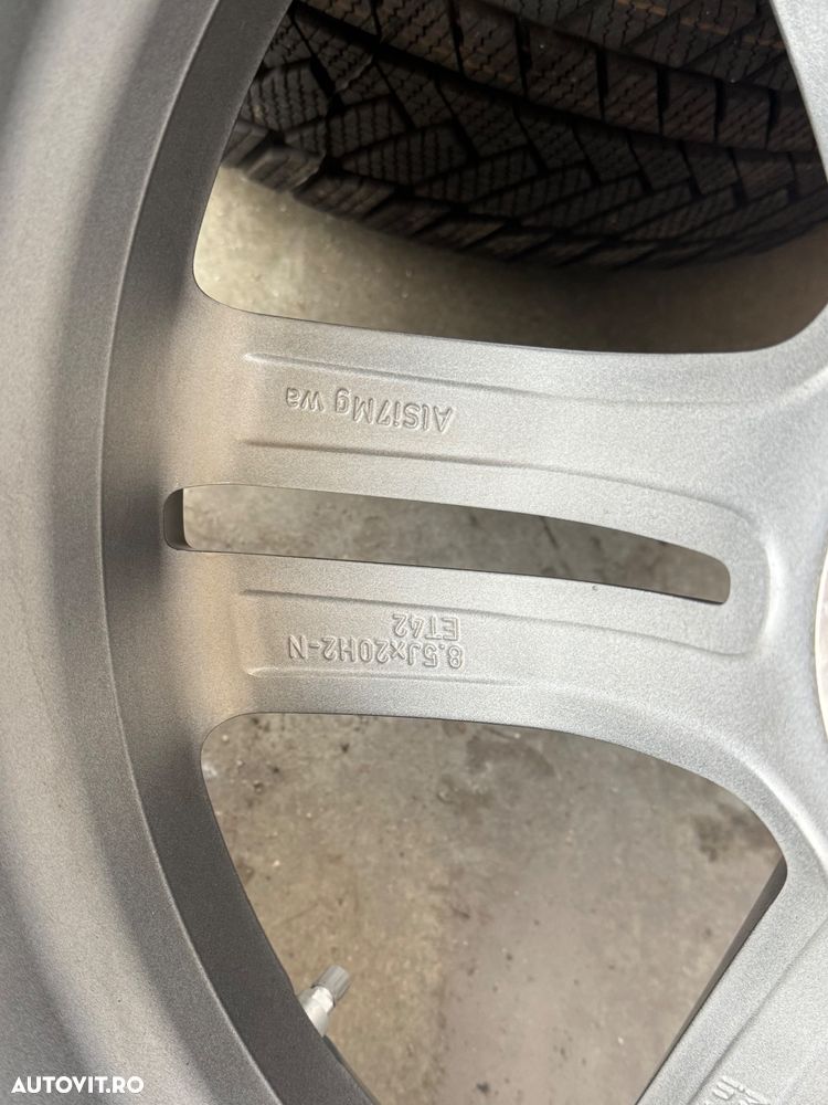 Vând jante originale Mercedes Gle w167 pe 20” noi cu anvelope noi de iarnă - 9
