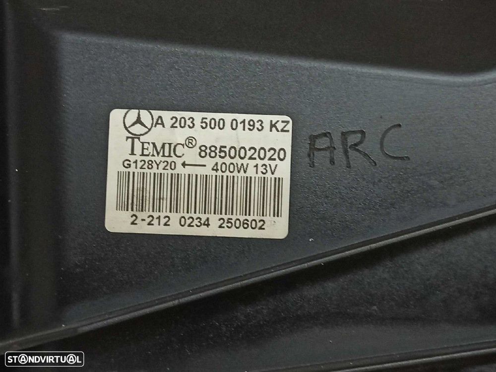 ELETROVENTILADOR MERCEDES CLASE C (W203) SPORTCOUPE C 200 COMPRESSOR (203.742) - 6