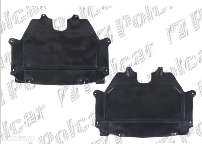 Resguardo de proteção do motor Mini R55 R56 R57 R58 R59 - 1
