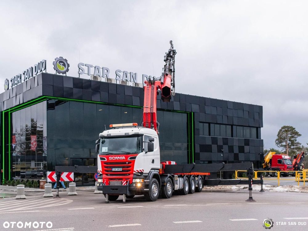 Scania R520 10x4 FASSI F2150RAL.2.28 HDS Żuraw Wciągarka - 11