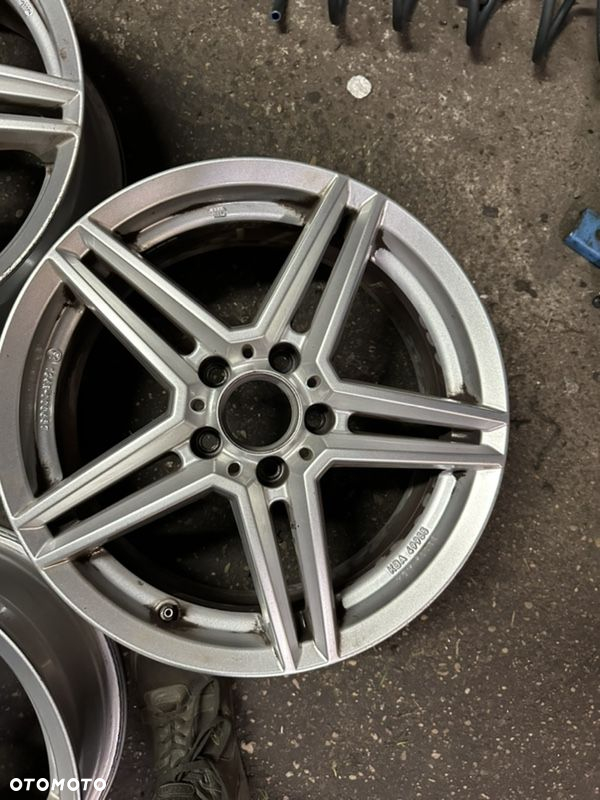 Felgi Mercedes komplet 5x112 7jx17 et48,5 idealne - 4