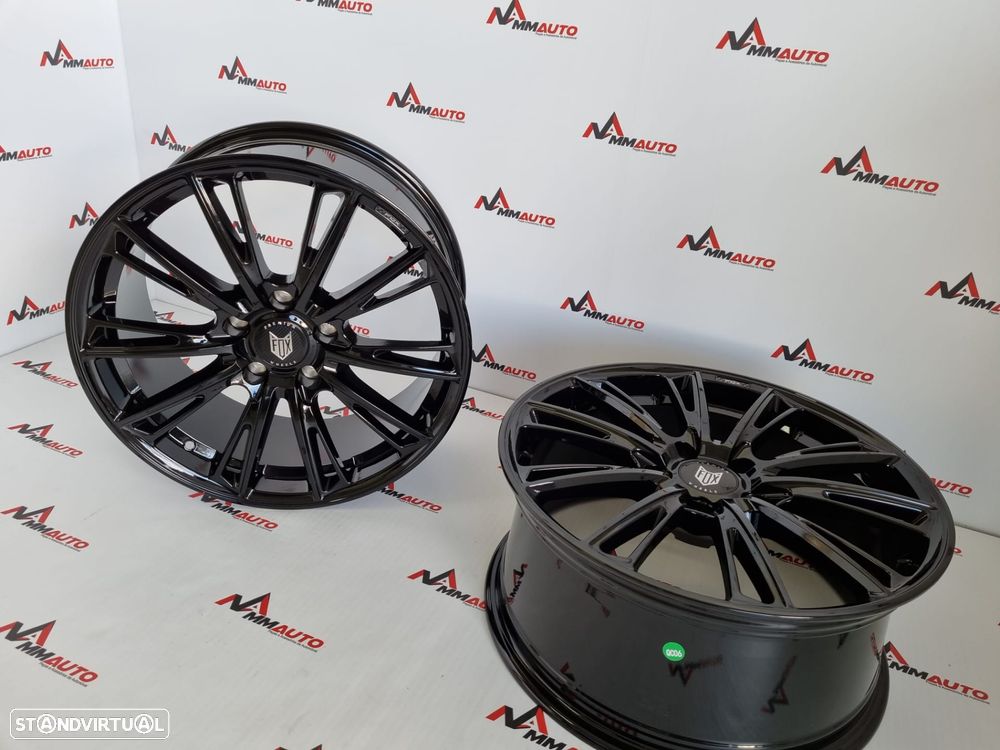 Jantes Fox Omega Preto Brilho 18 (BMW) - 3