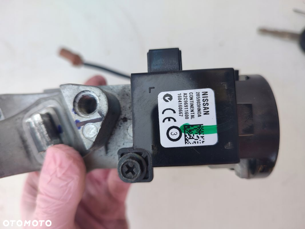 Stacyjka + 2x kluczyk NISSAN MICRA IV K13 LIFT 75 TYS PRZEBIEGU - 4