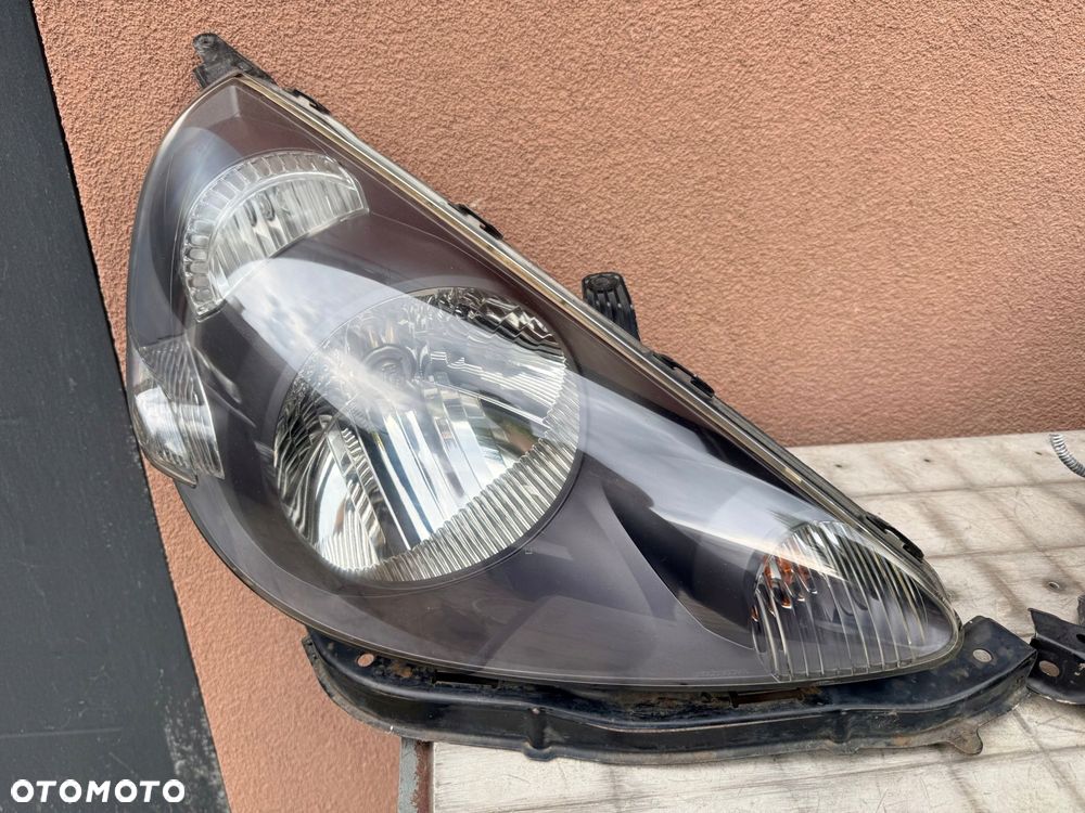 Lampa przednia HONDA JAZZ II KOMPLET EUROPA ORYGINALNE + ŚLIZGI - 2