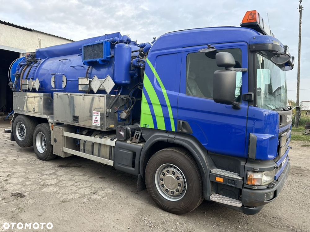 Scania P380 WUKO Asenizacja Szambiarka 14 tys L Wywrotka - 7