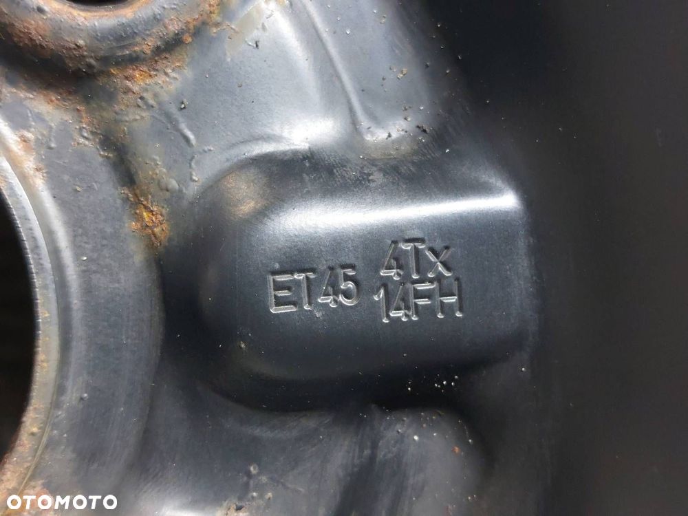 DOJAZDÓWKA ZAPAS 4x100 4Jx14 ET45 FI54,1 115/70R14 TOYOTA YARIS I - 2