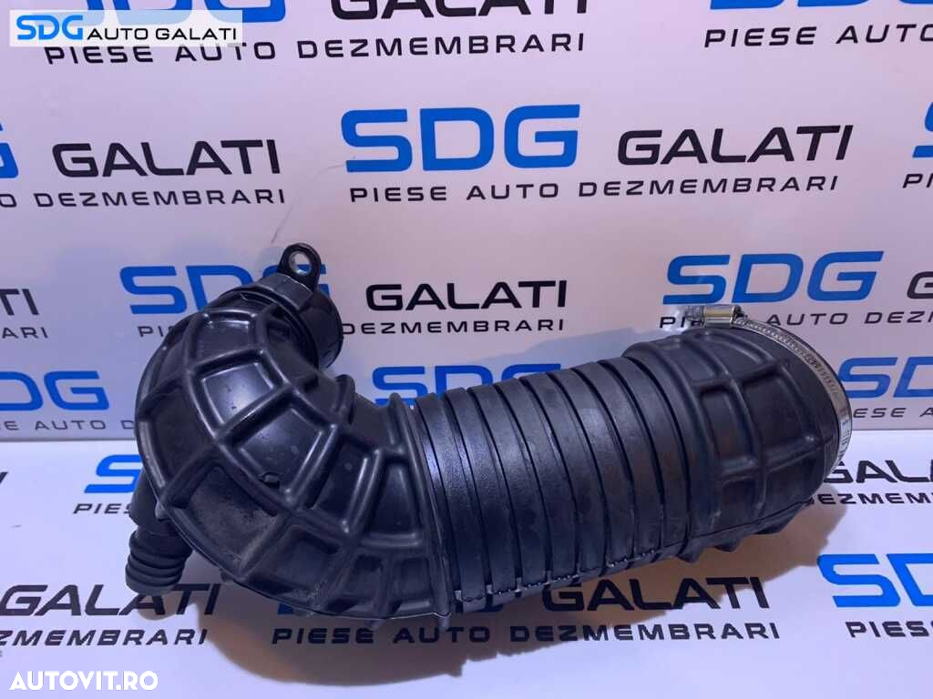 Furtun Tub Conducta Admisie Turbo Turbosuflanta Turbina Volkswagen Passat B5.5 1.9 TDI AVF AWX 2001 - 2005 Cod 3B0129615M 3B0 129 615 M - 6