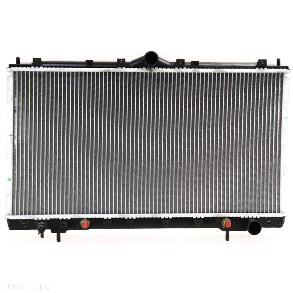Radiator racire Mitsubishi Eclipse, 05.1996-10.2000 2,0 104/107kw Benzina, M/A, Cu/fara AC, tip Denso, diametru intrare/iesire 35/35mm, 678x350x25, Cu lipire fagure prin brazare Aftermarket - 1