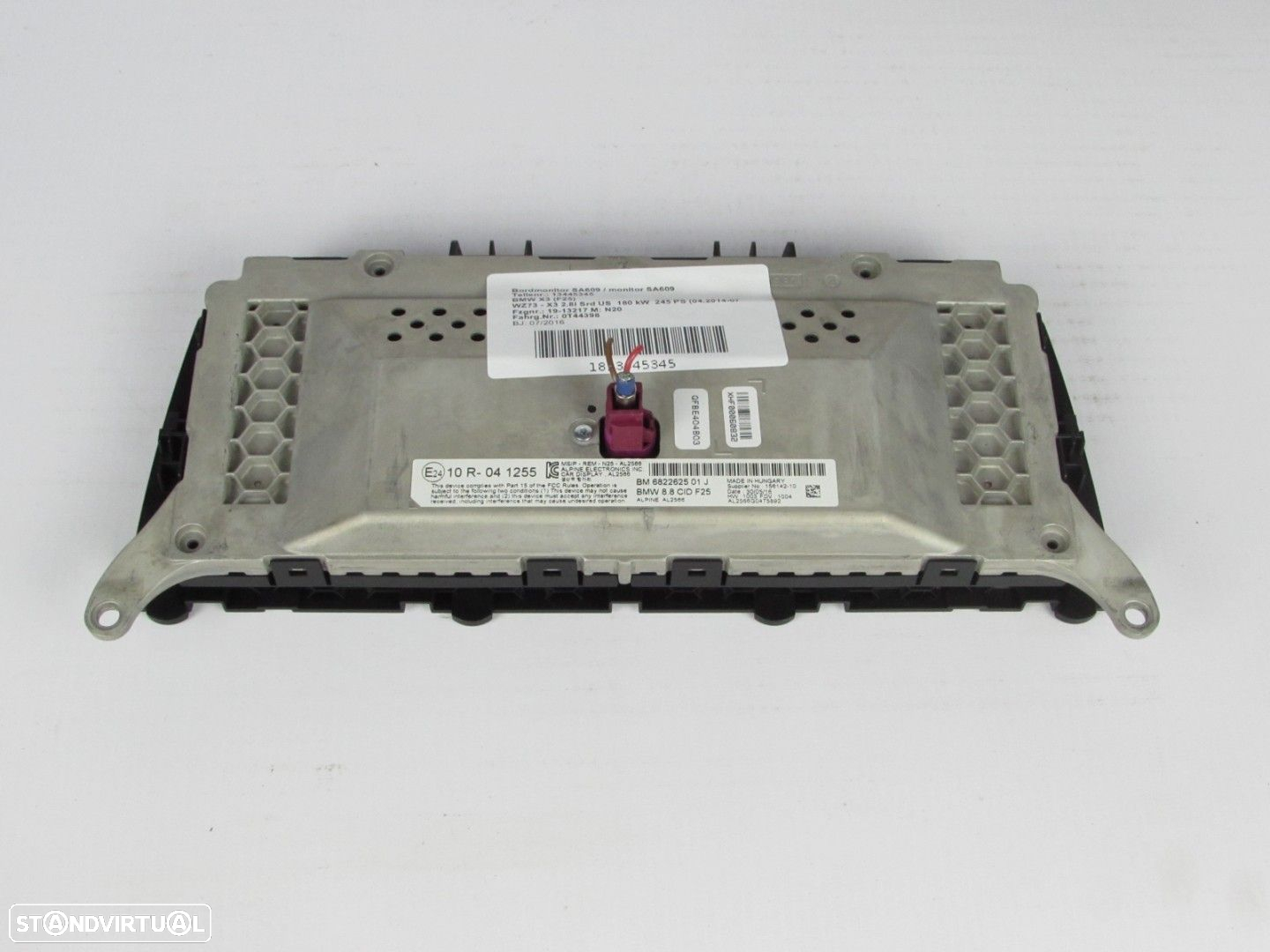 Sistema de navegação Profissional Seminovo/ Original BMW X3 (F25)/BMW X4 (F26) - 4