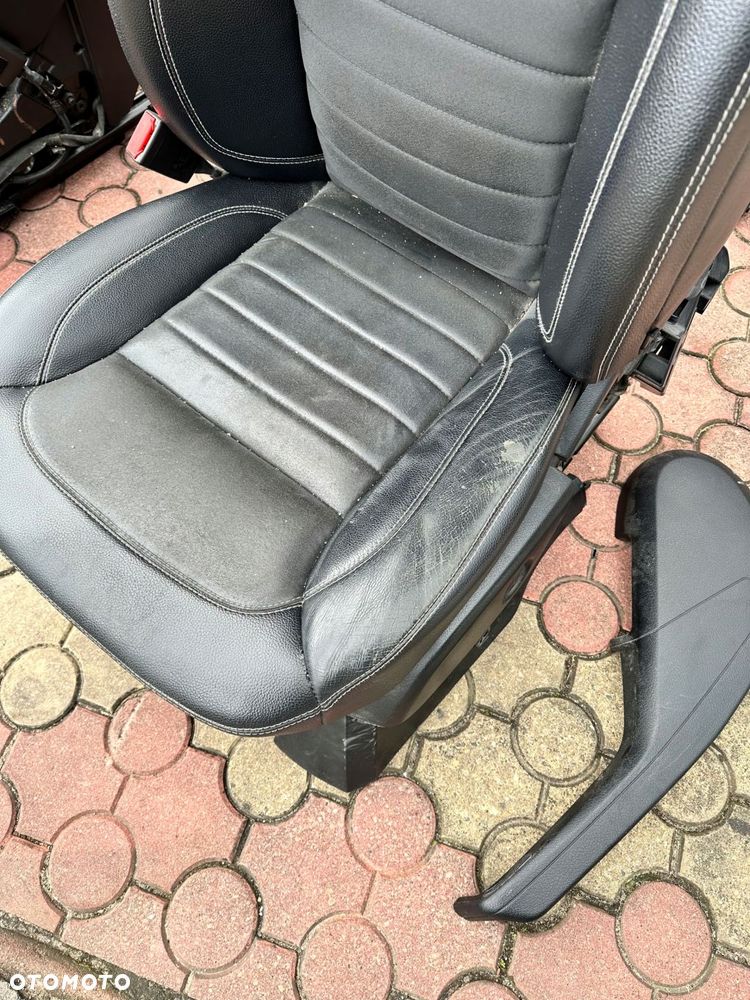 Fotele Kanapa Pół skóra Alcantara Mercedes ML W166 - 8