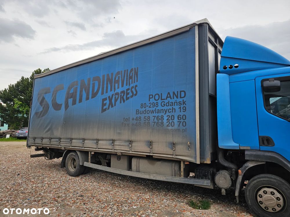 ZABUDOWA SKRZYNIA PLANDEKA PAKA MAGAZYN FIRANKA 7,2 m IVECO EUROCARGO DAF LF 45 55 MERCEDES ATEGO - 1