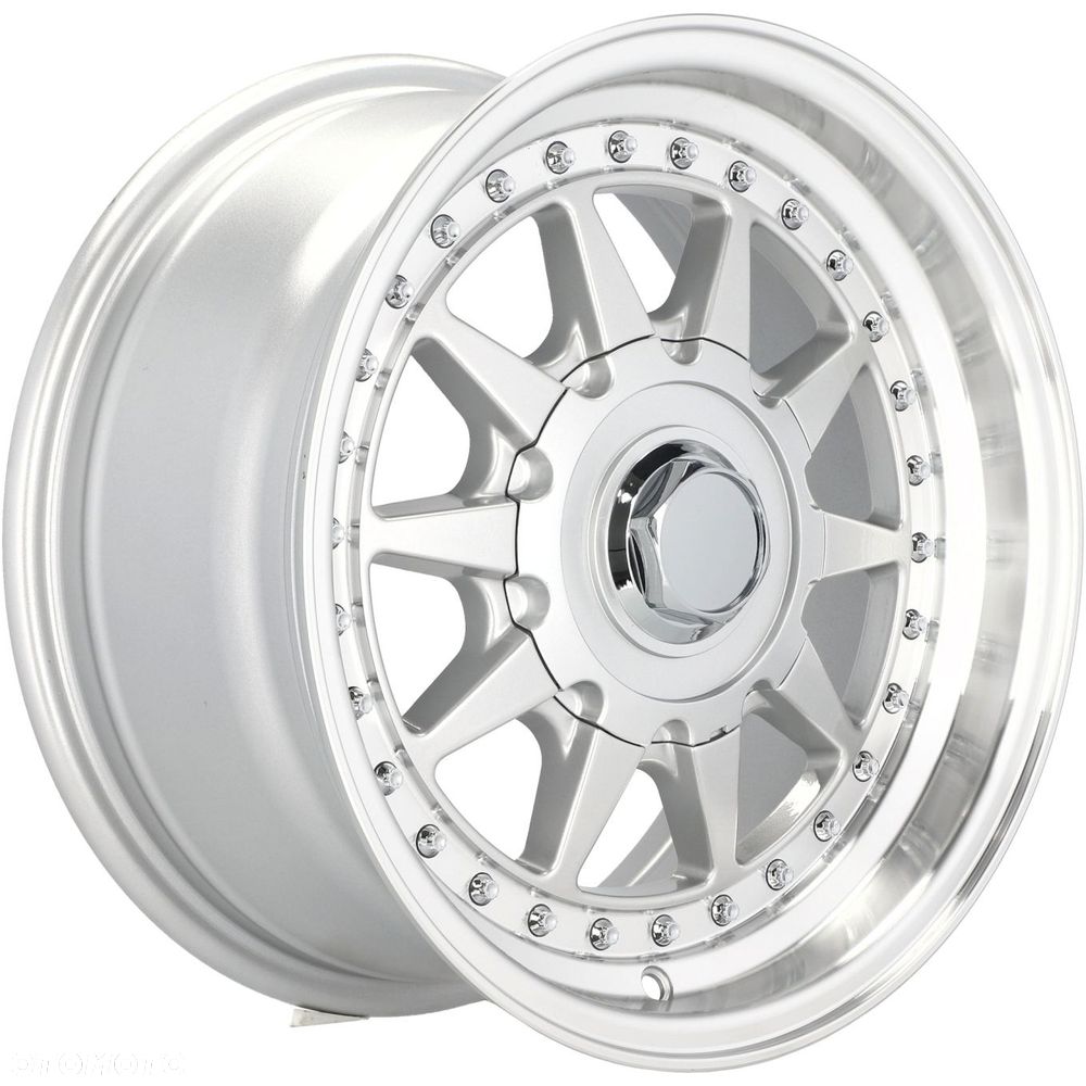 4x Felgi 15 m.in. do BMW 3 E21 E30 HONDA CRX MAZDA MX-5 NA NB VW Golf Caddy Calibra - LU920 - 7
