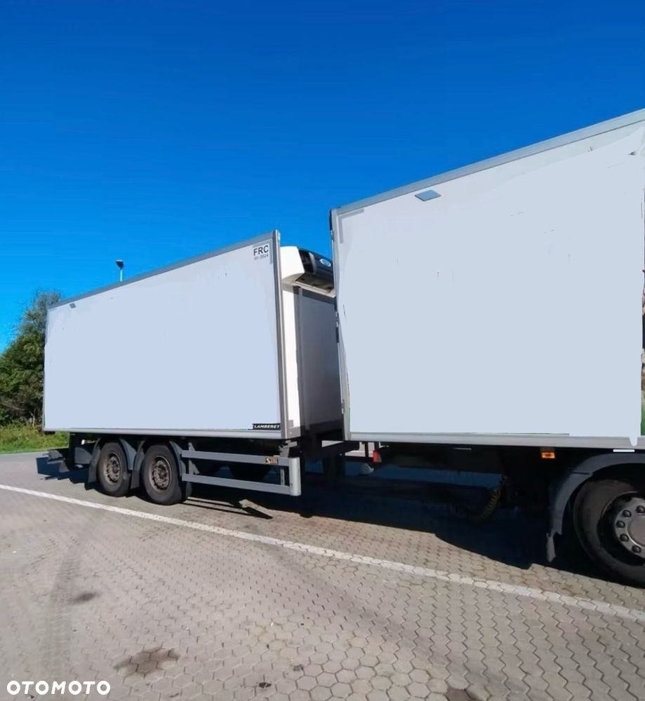 Scania R410 / ZESTAW / CHŁODNIA / LAMBERET / 6X2 / 36 EUROPALET / SERWISOWANY / AUTOMAT / SYPIALKA - 6