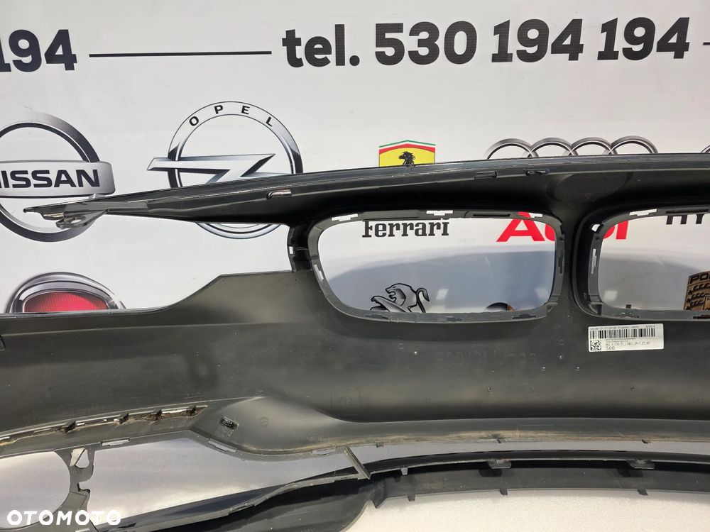BMW F30 / F31 LUXURY LINE 11- ZDERZAK PRZEDNI PRZÓD NA SPRYSKI I BEZ PDC , NR 7308629 , NR AUKCJI NZ1741 - 37